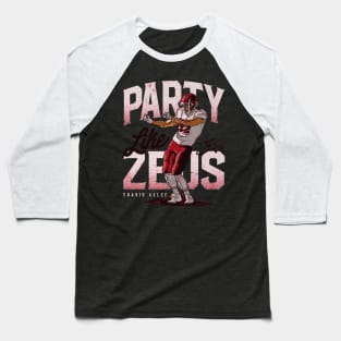 Travis Kelce Kansas City Zeus Party Baseball T-Shirt